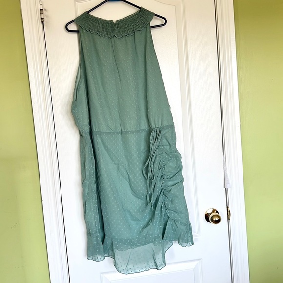 SHEIN - Mint Green Halter Dress - Picture 6 of 12